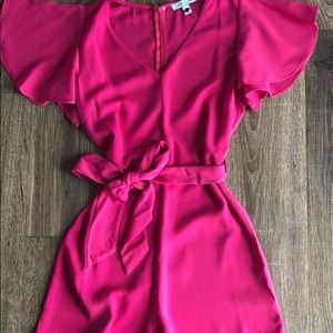 Pink romper